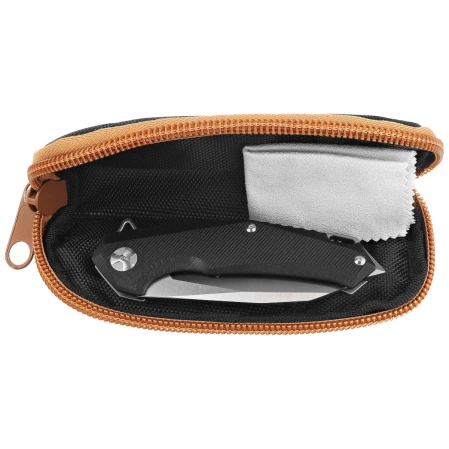 Nóż składany Decor Habitat Third Thunder LE No 036/500 Black G10/Titanium, Satin/ Stonewashed D2 (K4105)