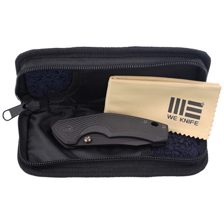 WE Knife Gnar Black Titanium, Black Stonewashed CPM S35V by Matt Degnan (917B)