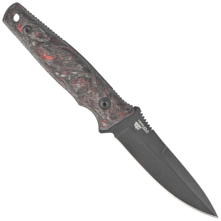 MKM TPF Defense Dark Matter Red Carbon Fiber, Dark Stonewashed MagnaCut by Bob Terzuola (MK-TPFD-CFDRD)