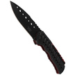 Herbertz CJH Hit Black Polymer Knife, Black Blade (44183 - 208312)