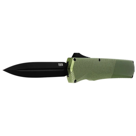 Nóż automatyczny OTF Tekto A5 Spry D/E OD Green Aluminium, Black CPM S35VN