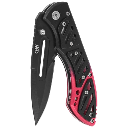 Nóż składany Herbertz CJH Red Aluminium/Black ABS, Black 420 (10000336)