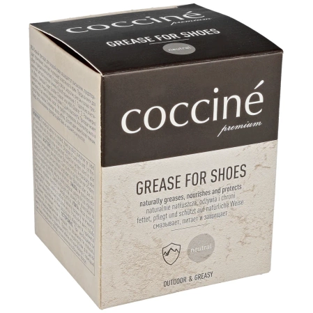 Coccine Premium Grease for Shoes, Neutral 50 ml