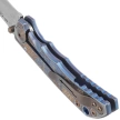 Nóż składany Spartan Blades Harsey Folder Angel Blue Titanium, Bronze HW, Satin MagnaCut by William W. Harsey (SF5ANGL)