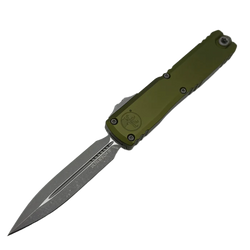Microtech Ultratech Gen IV D/E OTF Knife OD Green Aluminum, Apocalyptic M390MK by Tony Marfione (11224-10APOD)