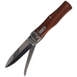 Mikov Predator Classic Palisander Wood Automatic Knife (241-ND-2/KP)