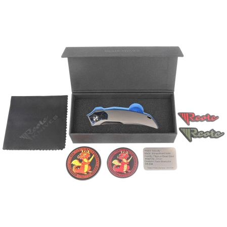 Reate Velocity Gray Titanium/Zircuti, Hand Satin Elmax by Tashi Bharucha