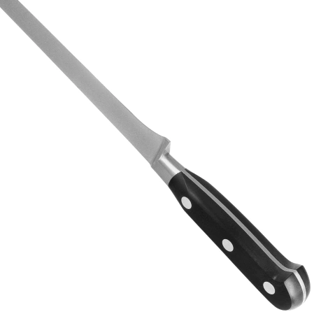 MAM Professional Forged Ham Slicing Black Polimer, Polished X50CrMoV15 (66812)