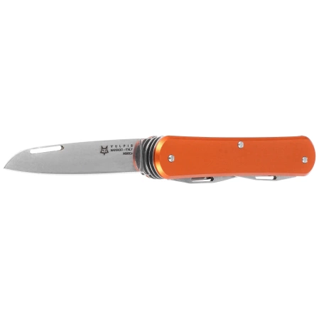 Scyzoryk Fox Vulpis F4 Orange Aluminium, Polished N690No (FX-VP130-F4 OR)