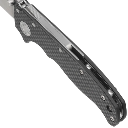 Demko AD20.5 Shark Foot Knife Carbon Fiber, Stonewashed CPM S35VN by Andrew Demko (205-S35-SFCF)