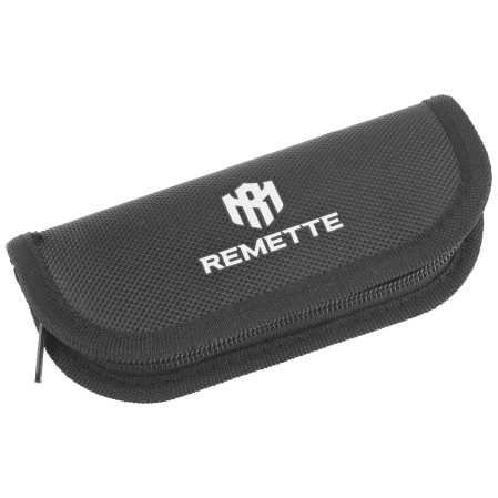 Remette RT-Peregrine Falcon Knife Gray/Thunder Lightning Titanium, Hand Fine Grinding Pearlescent M390 (RTT1-GX)