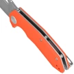 Kubey Coeus Knife Orange G10, Stonewashed 14C28N (KU122W)