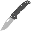 Demko AD20.5 Clip Point Knife Black Peel Ply G10, Stonewashed D2 by Andrew Demko (205-D2-BLKPPG10-CP)