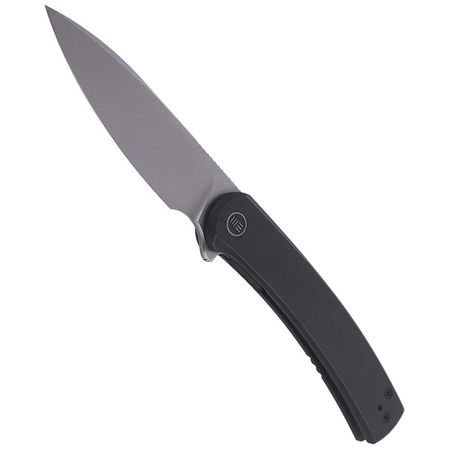 WE Knife Upshot LE No 246/410 Black Ti, Polished Bead Blasted CPM 20CV (2102A)