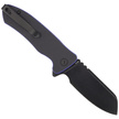 Nóż składany Kubey Creon Black/Blue G10, Blackwashed AUS-10 (KU336D)