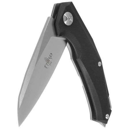 Nóż składany Decor Habitat Third Thunder LE No 036/500 Black G10/Titanium, Satin/ Stonewashed D2 (K4105)
