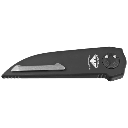 Nóż grawitacyjny Paragon Phoenix Black Aluminium, Satin CPM S35VN (PHOENIX-CB-S)