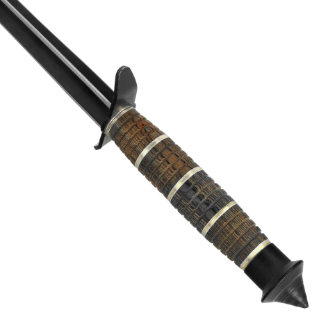 Sztylet Martinez Albainox Triplex Edge Aluminium/Wood, Black 3Cr13Mov (32511)