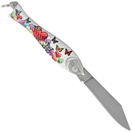 Nóż składany Mikov Fishlet 130 , Satin 420 (130-NZn-1/LASKA EZ)