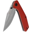 Sencut Actium Burgundy G10, Satin D2 knife (SA02A)
