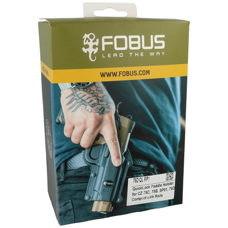 Kabura Fobus CZ 75D, CZ SP 01, Sarsilmaz Defence, Canik55, Mossberg (75D QL RP1)