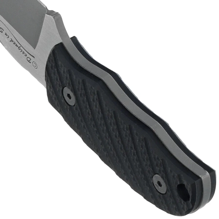 K25 RK-32331 Neck Knife Black G10, Titanium/Brushed 7Cr17Mov
