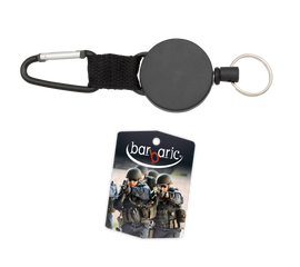 Retraktor Barbaric Nylon/PVC z karabińczykiem 70cm (09920)