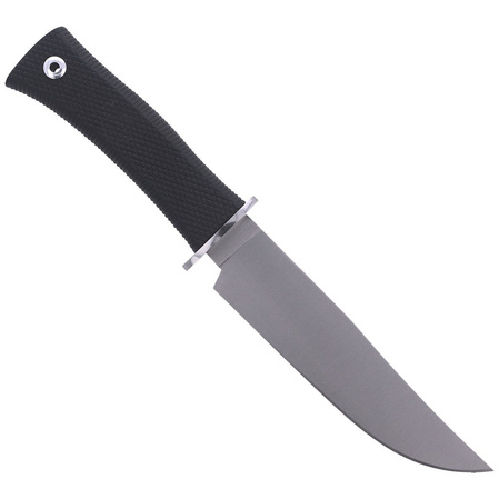 Muela knife ELK-14G Black Rubber, Satin X50CrMoV15