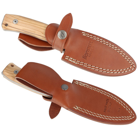 LionSteel M4 Olive Wood, Satin M390 by Molletta knife (M4 UL)