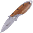 Maserin Onefold Pao Santos Wood, Bead Blasted 440C by Moris Baroni Knife (550/SA)