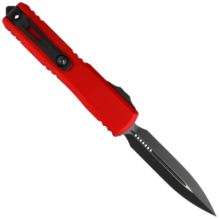 Microtech Ultratech Gen IV D/E OTF Knife Red Aluminum, Black M390MK by Tony Marfione (11224-1RD)