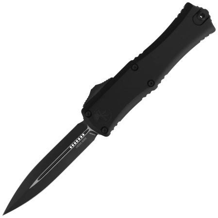Microtech Hera II Mini D/E Tactical Black Aluminum, Black M390MK by Tony Marfione (1702M-1T)