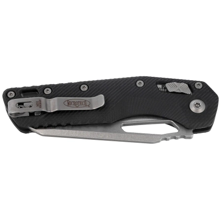 Microtech MSI S/E Ram-Lok Black Fluted G10, Stonewashed M390MK by Tony Marfione (210-10FLGTBK)