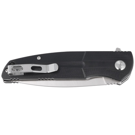 Bestech Knife Fin Black G10, Satin 14C28N (BG34A-1)