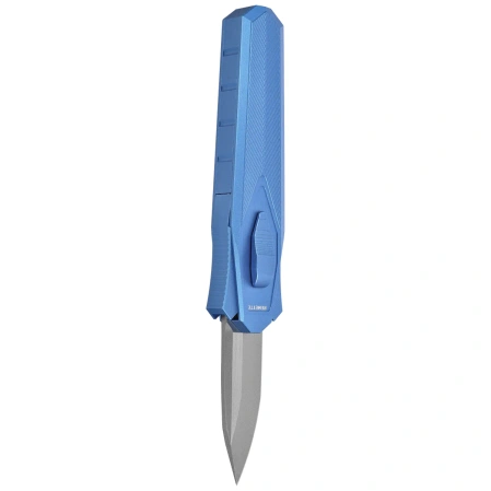 Remette RT-Swordfish T Knife Blue Aluminum/Fat Carbon, Ceramic Sandblasted S35VN (ZL103D7)