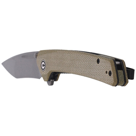 Nóż składany CIVIVI Keen Nadder Olive Micarta, Gray Stonewashed (C2021C)