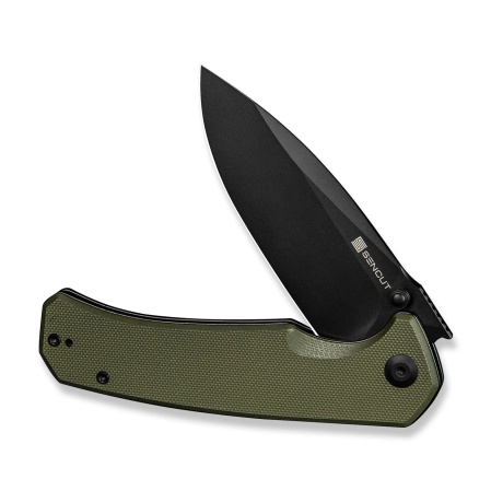 Sencut Skarnax Knife OD Green G10, Black 9Cr18MoV (S24025-2)