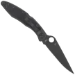 Nóż składany Spyderco Police Black TiCN Stainless Steel, Black TiCN VG-10 by Sal Glesser (C07BKP)