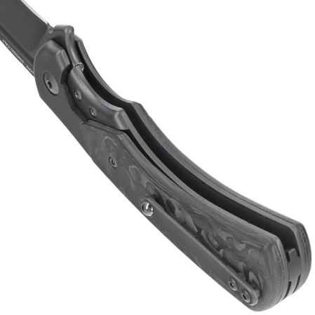 Nóż składany Fox 40th Anniversary Knife Marble Carbon Fiber, Black PVD M390 (FX-F2017 R)