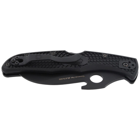 Spyderco Matriarch 2 FRN Emerson Opener Black Blade Knife (C12SBBK2W)