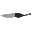 ANV P100 Knife Black Paracord, Stonewashed Sleipner (ANVP100-002)