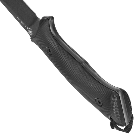 Spartan Harsey Linden Knife Black GRN, Black DLC Elmax by William W. Harsey (SBEU2BKKYBK)