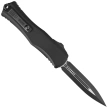 Microtech Hera II D/E Black Aluminum, Black M390MK by Tony and Sean Marfione