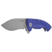 Nóż składany Kubey Timberwolf KU208G Blue G10, Stonewashed 14C28N