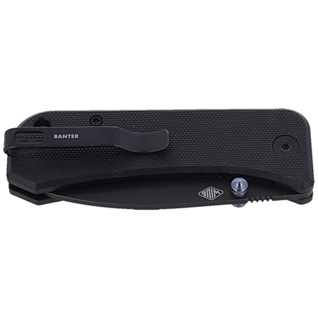 Nóż składany WE Knife Banter Black G10, Black Stonewashed CPM S35VN by Ben Petersan (2004B)