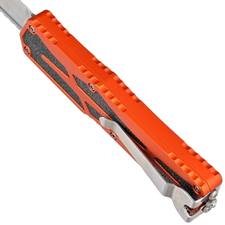 Heretic Knife Colossus SE Orange Aluminium, Stonewashed MagnaCut by Tony Marfione Jr.