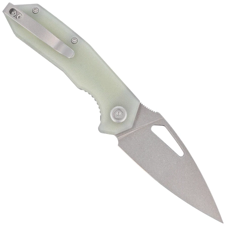 Nóż składany Kubey Coeus Jade G10, Stonewashed 14C28N (KU122V)