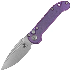 Nóż automatyczny Microtech LUDT Gen III S/E Marfione Select Purple Titanium, Stonewashed M390MK by Tony Marfione (1135-10MS9)