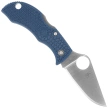 Nóż składany Spyderco Manbug Cobalt Blue FRN, Satin CPM SPY27 by Sal Glesser (MPCBL)