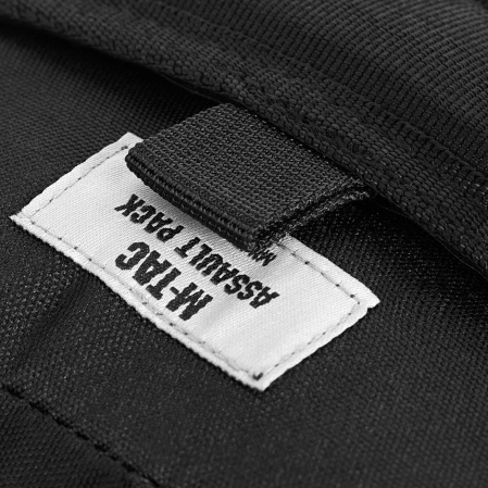 M-Tac Assault Pack Laser Cut Black Backpack (10333002)